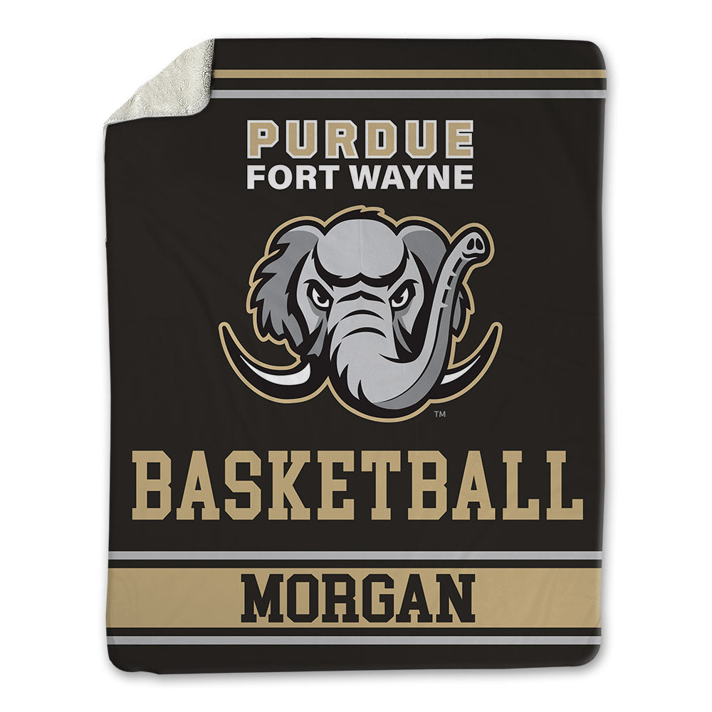 PFW - NCAA Men's Basketball : Quentin Morgan - Blanket-0