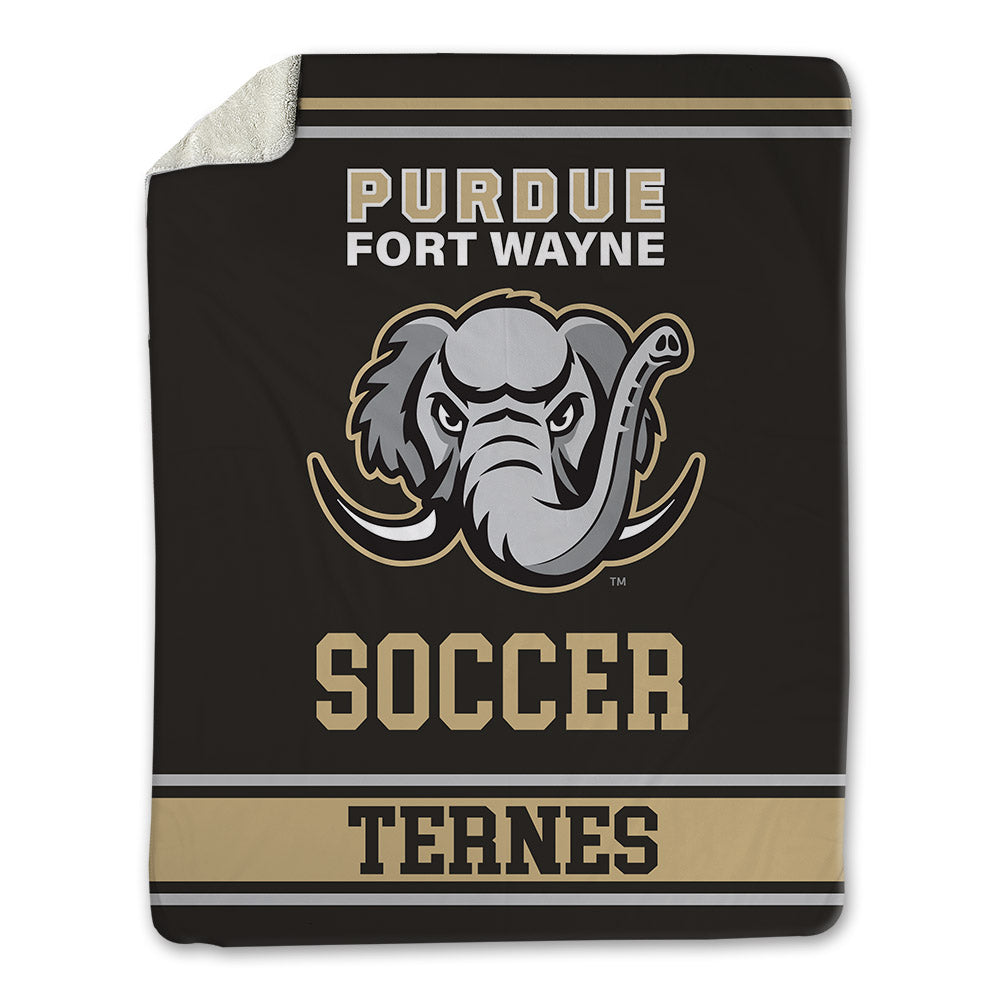 PFW - NCAA Men's Soccer : Karsten Ternes - Blanket-0