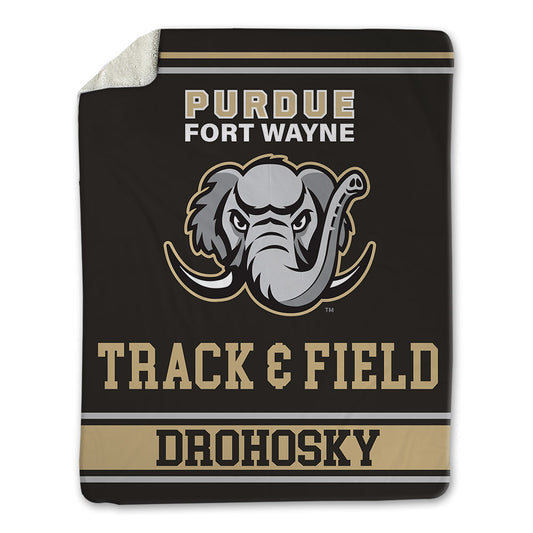 PFW - NCAA Men's Track & Field : Michael Drohosky - Blanket-0