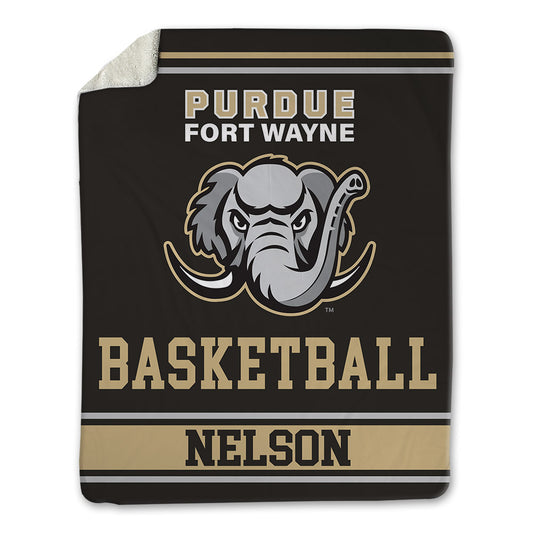PFW - NCAA Men's Basketball : Maximus Nelson - Blanket-0