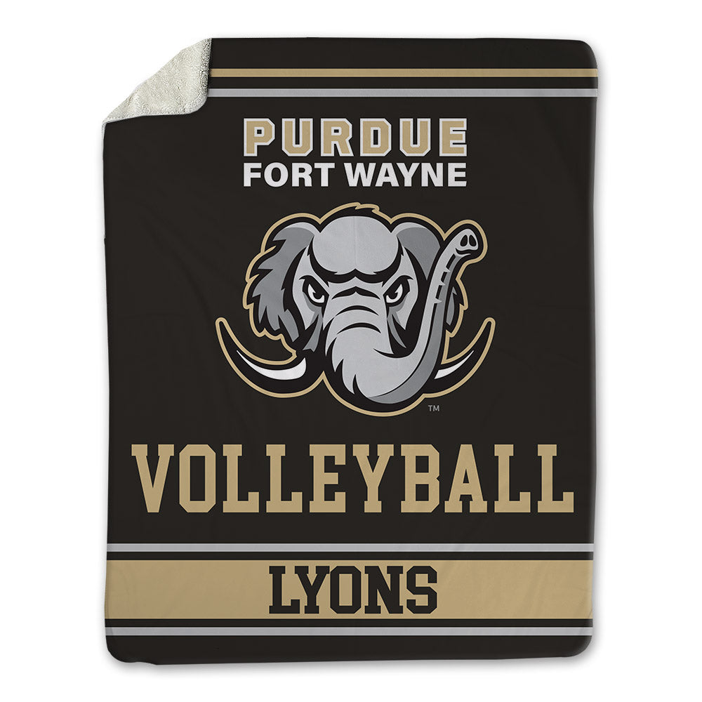 PFW - NCAA Men's Volleyball : Casey Lyons - Blanket-0