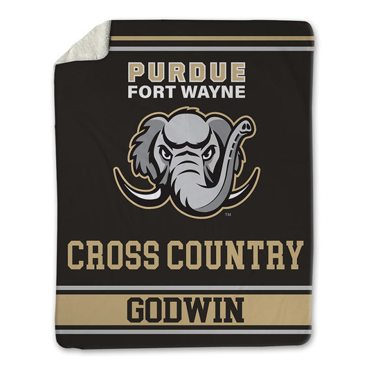 PFW - NCAA Men's Cross Country : Tyler Godwin - Blanket-0