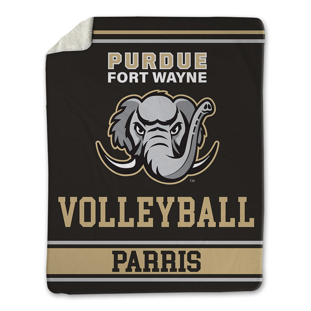 PFW - NCAA Women's Volleyball : Avery Parris - Blanket-0