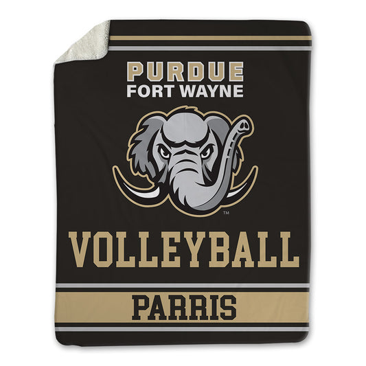 PFW - NCAA Women's Volleyball : Avery Parris - Blanket-0