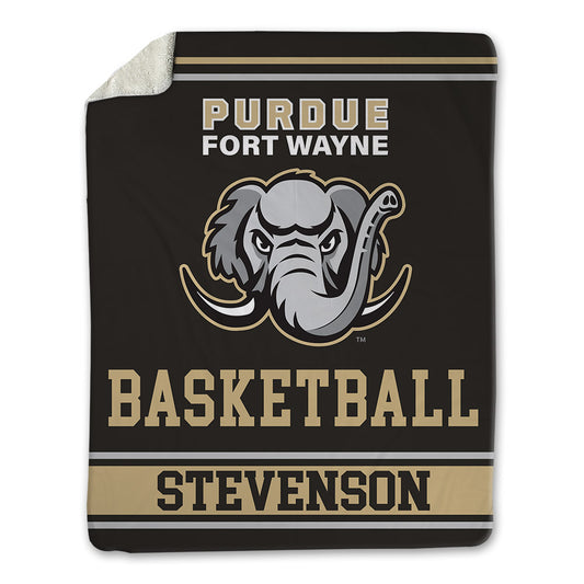 PFW - NCAA Men's Basketball : Mikale Stevenson - Blanket-0