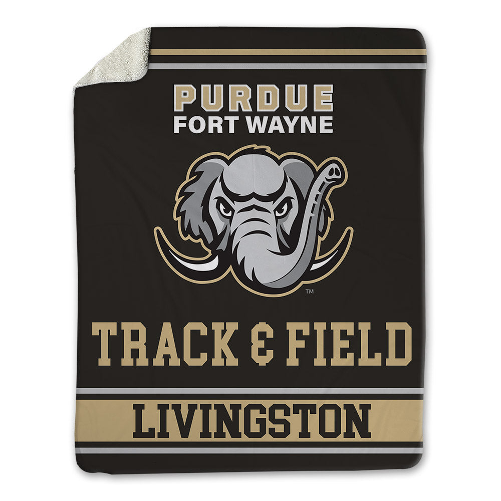 PFW - NCAA Men's Track & Field : Bradyn Livingston - Blanket-0