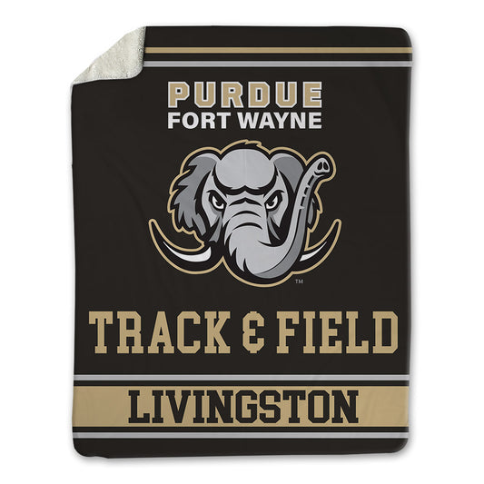 PFW - NCAA Men's Track & Field : Bradyn Livingston - Blanket-0
