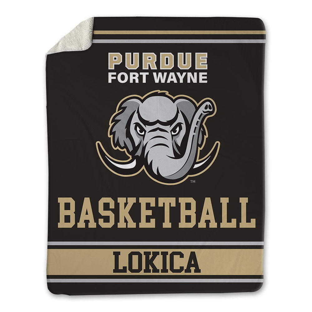 PFW - NCAA Women's Basketball : Nika Lokica - Blanket-0