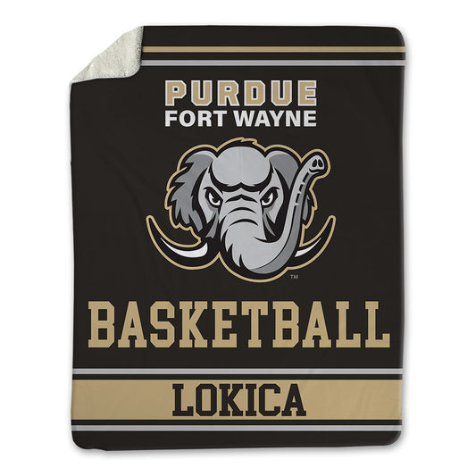PFW - NCAA Women's Basketball : Nika Lokica - Blanket-0
