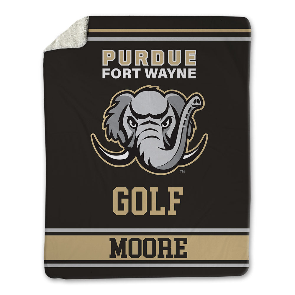 PFW - NCAA Men's Golf : Brady Moore - Blanket-0