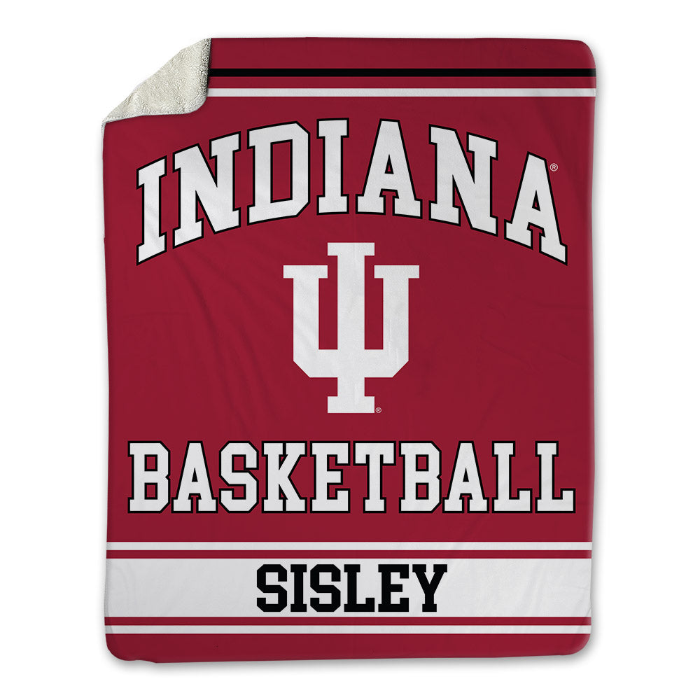Indiana - NCAA Men's Basketball : Trent Sisley - Blanket-0