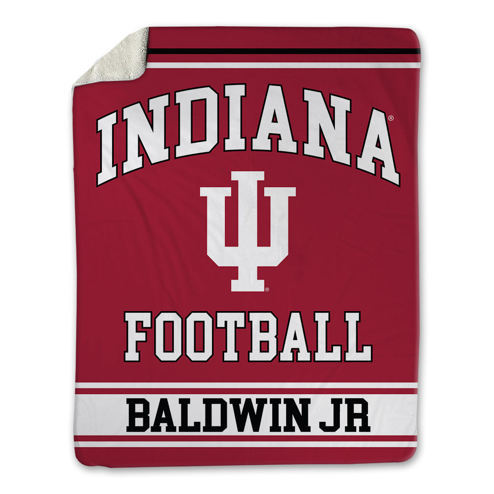 Indiana - NCAA Football : Byron Baldwin Jr - Blanket-0