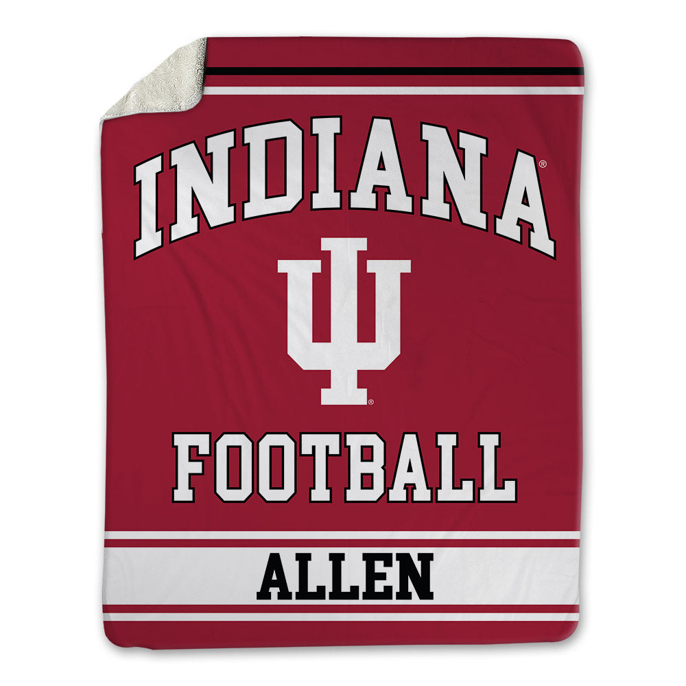 Indiana - NCAA Football : Clayton Allen - Blanket-0