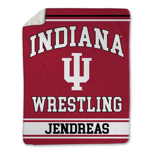Indiana - NCAA Wrestling : Gavin Jendreas - Blanket-0