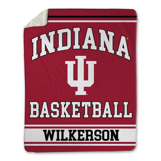 Indiana - NCAA Men's Basketball : Lamar Wilkerson - Blanket-0
