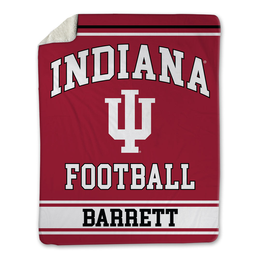 Indiana - NCAA Football : Austin Barrett - Blanket-0