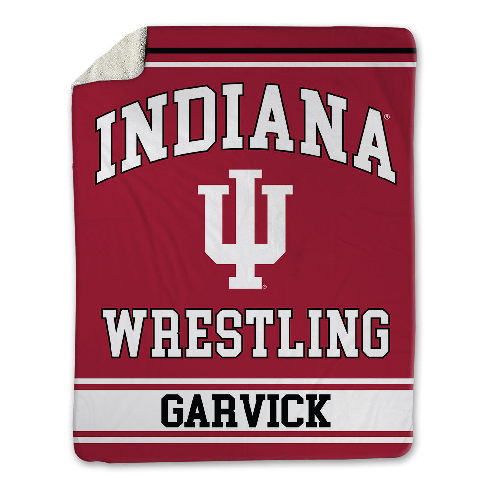 Indiana - NCAA Wrestling : Ryan Garvick - Blanket-0