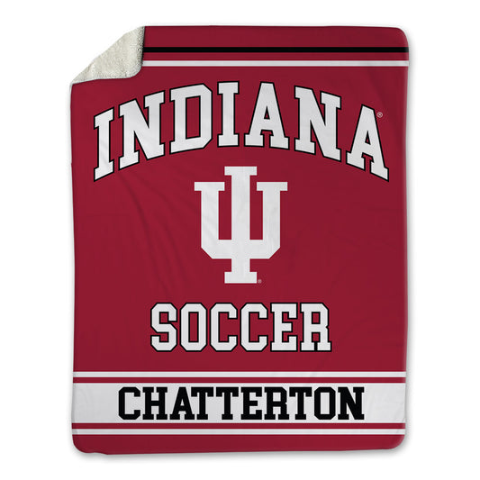 Indiana - NCAA Women's Soccer : Jenna Chatterton - Blanket-0