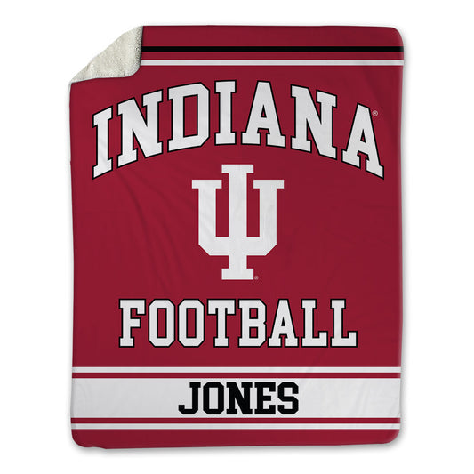 Indiana - NCAA Football : Isaiah Jones - Blanket-0