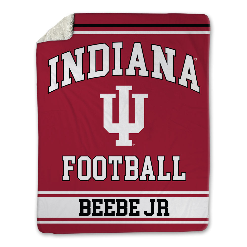 Indiana - NCAA Football : Lee Beebe Jr - Blanket-0