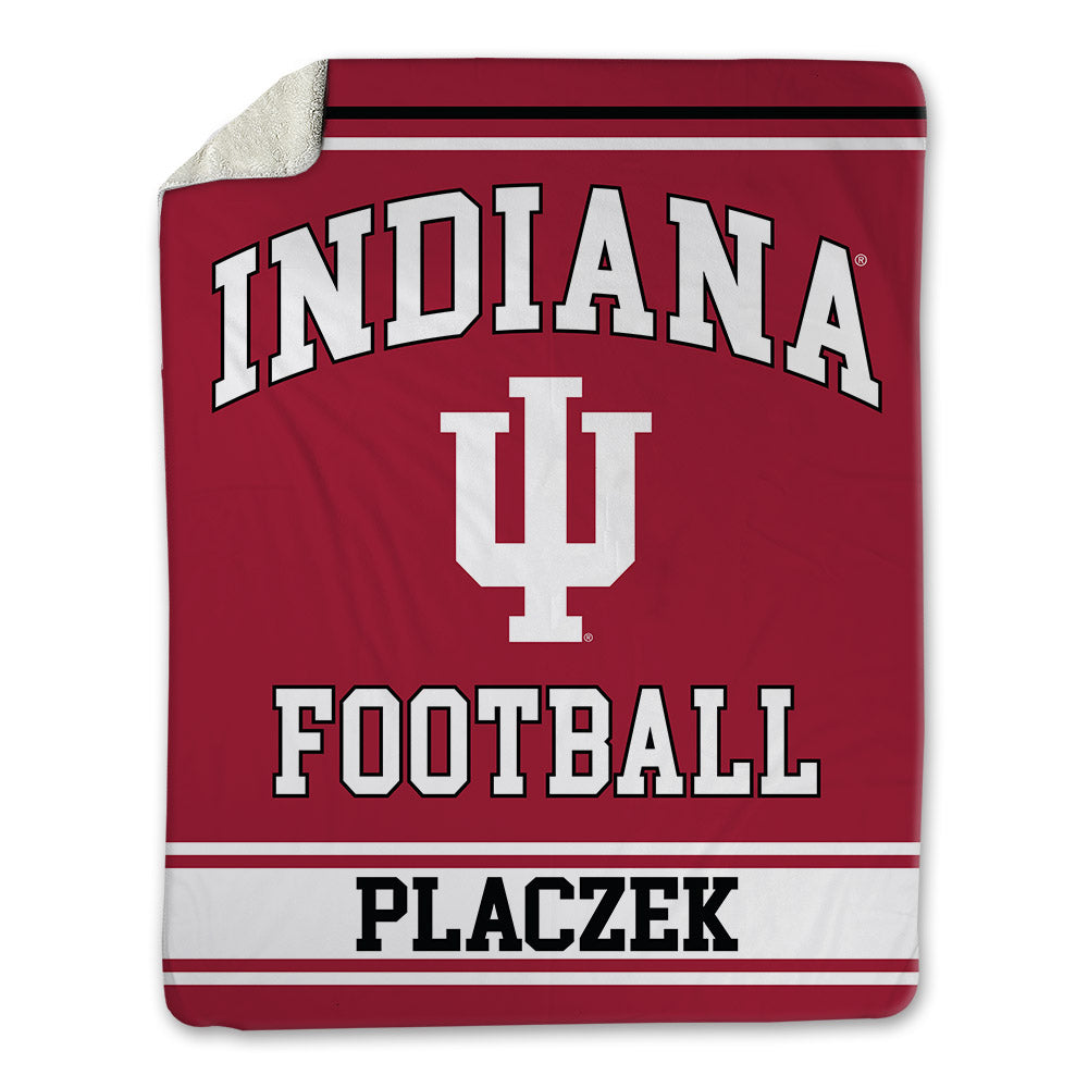 Indiana - NCAA Football : Josh Placzek - Blanket-0