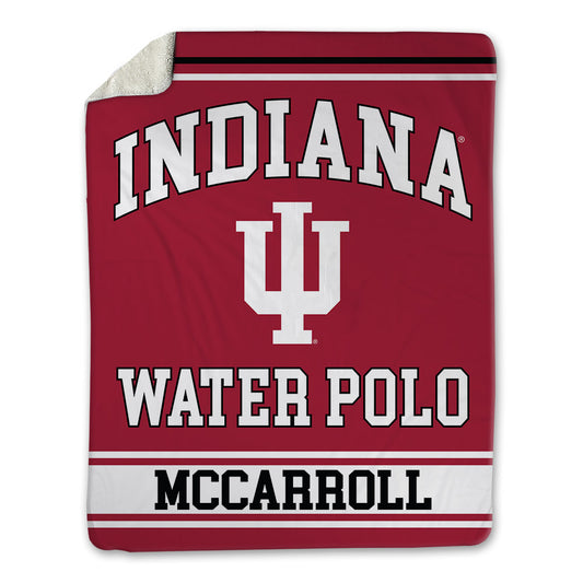 Indiana - NCAA Men's Water Polo : Natalie McCarroll - Blanket-0