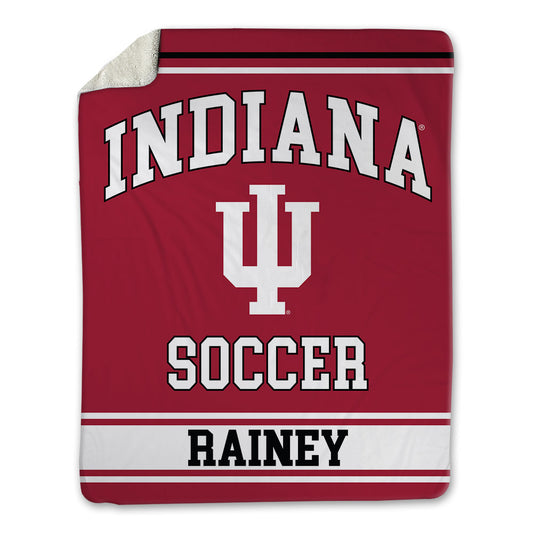 Indiana - NCAA Women's Soccer : Sally Rainey - Blanket-0