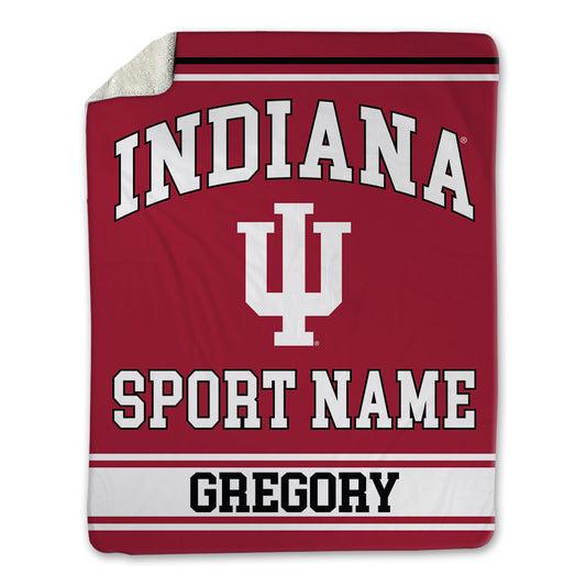 Indiana - NCAA Softball : Megan Gregory - Blanket-0