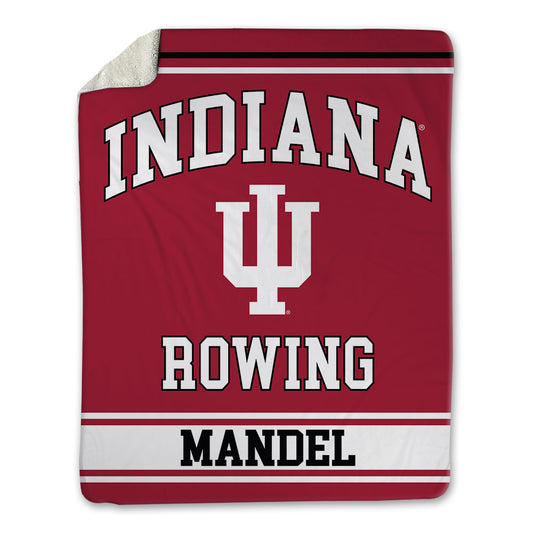 Indiana - NCAA Women's Rowing : Daniella Mandel - Blanket-0