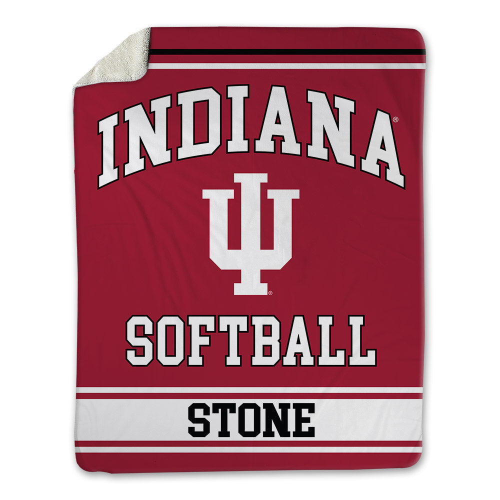 Indiana - NCAA Softball : Sarah Stone - Blanket-0