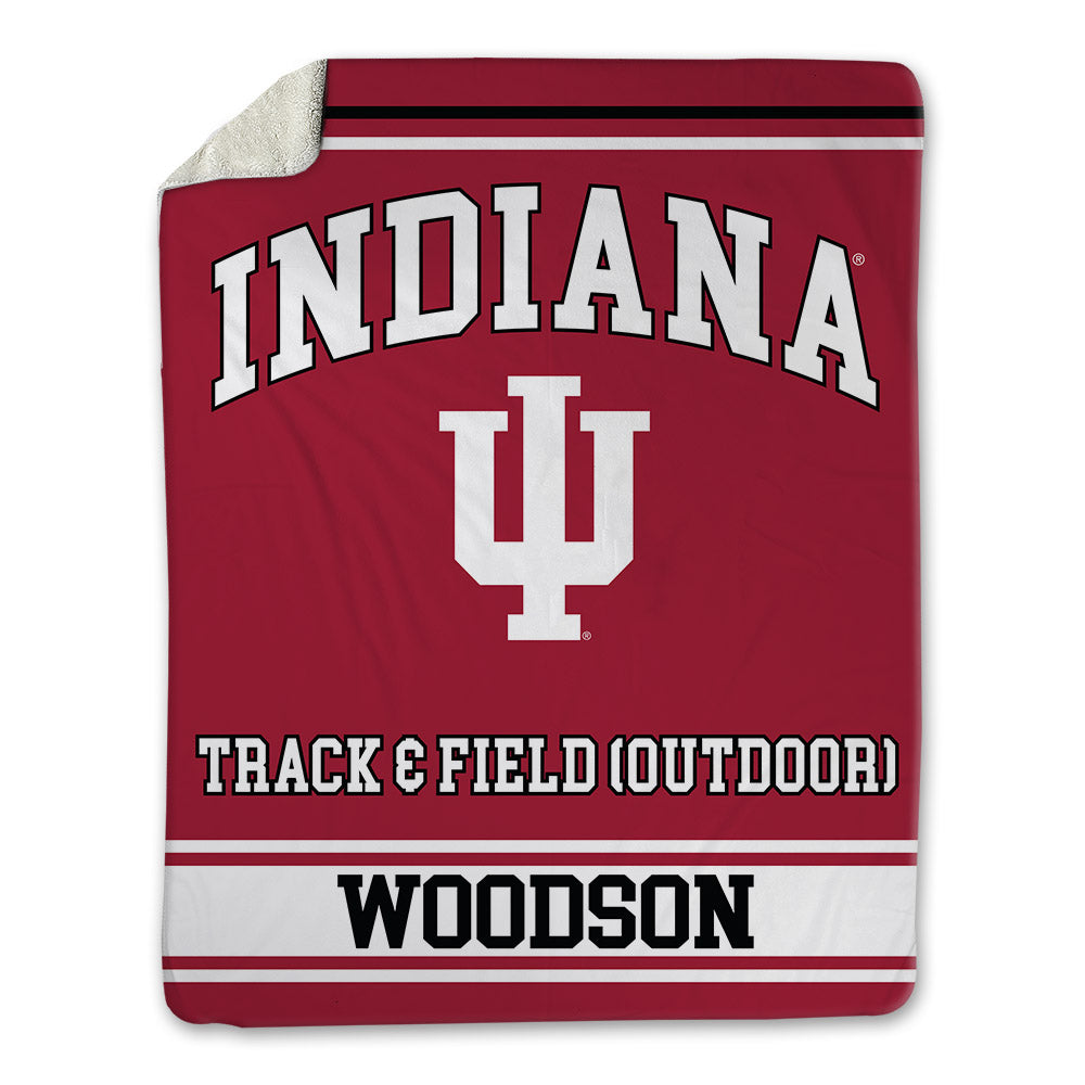 Indiana - NCAA Men's Track & Field : Christian Woodson - Blanket-0