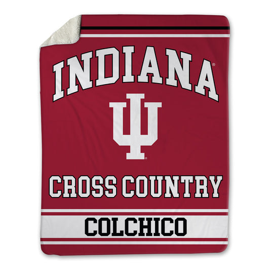 Indiana - NCAA Men's Cross Country : Nico Colchico - Blanket-0