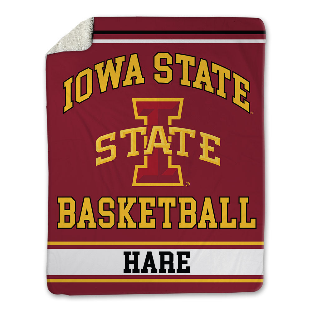 Iowa State - NCAA Women's Basketball : Kenzie Hare - Blanket-0