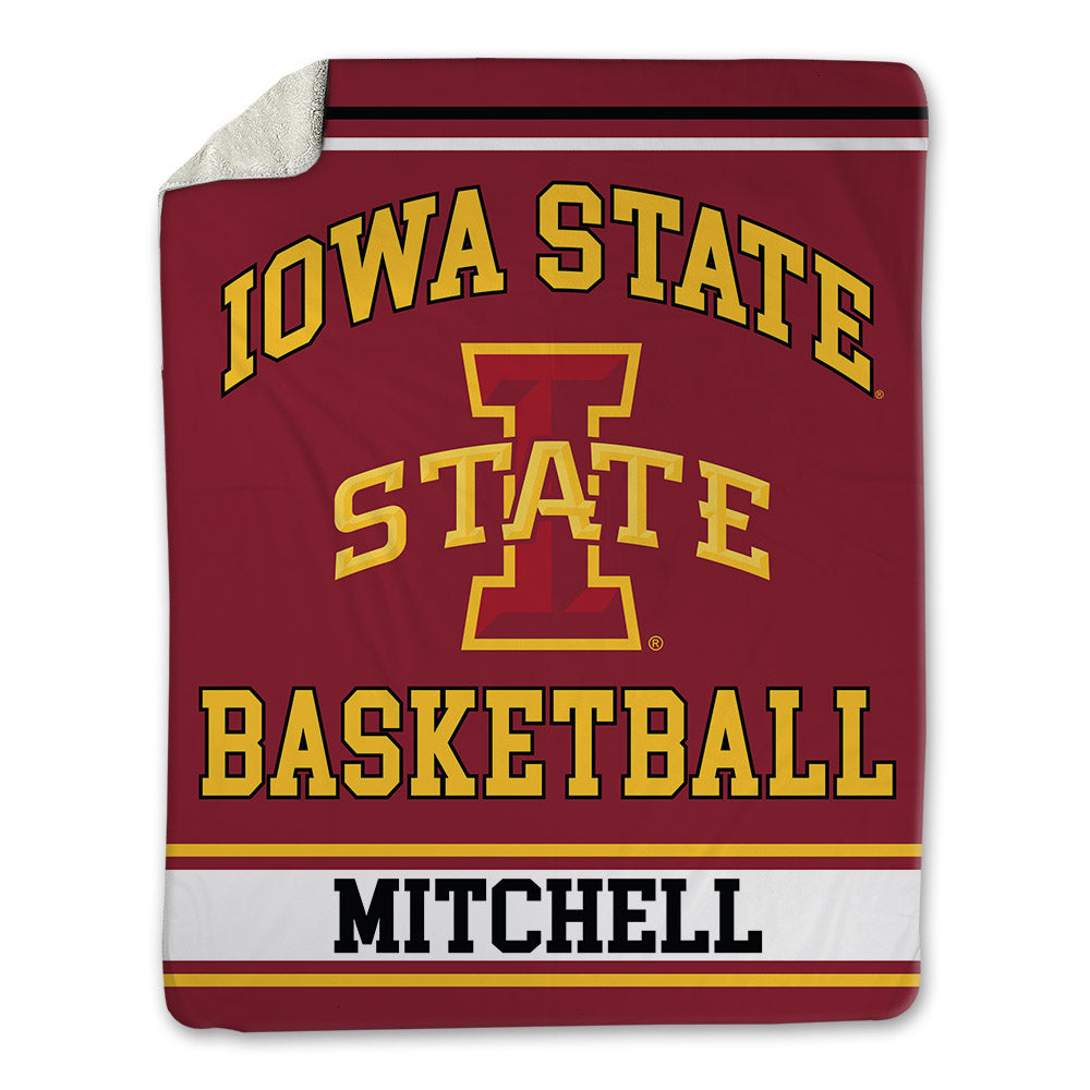 Iowa State - NCAA Men's Basketball : Xzavion Mitchell - Blanket-0