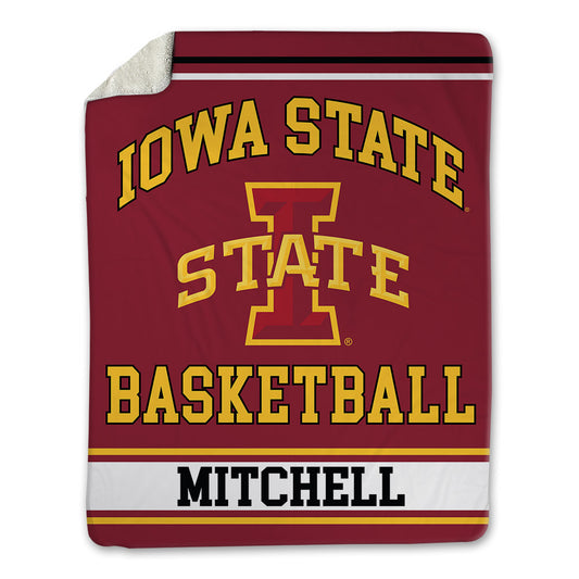 Iowa State - NCAA Men's Basketball : Xzavion Mitchell - Blanket-0