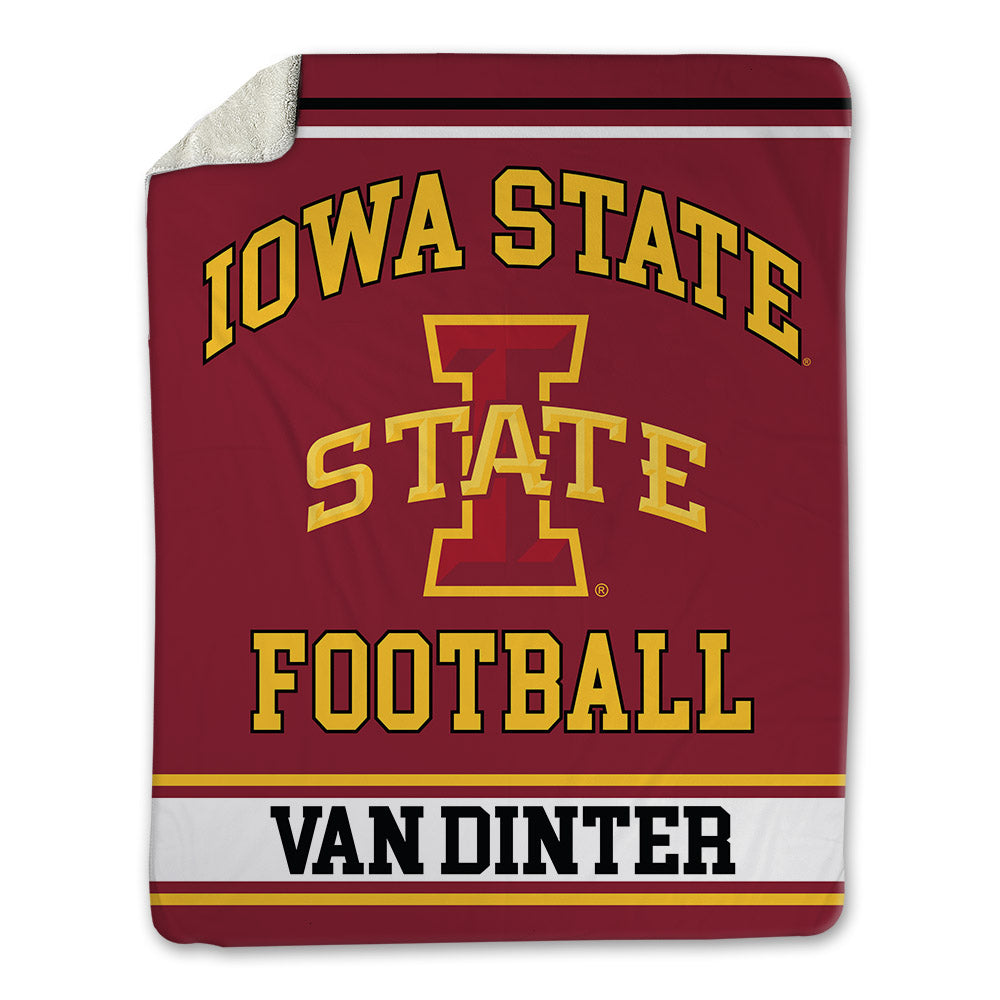 Iowa State - NCAA Football : Carson Van Dinter - Blanket-0