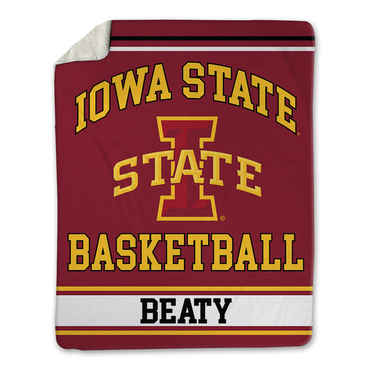 Iowa State - NCAA Women's Basketball : Reese Beaty - Blanket-0