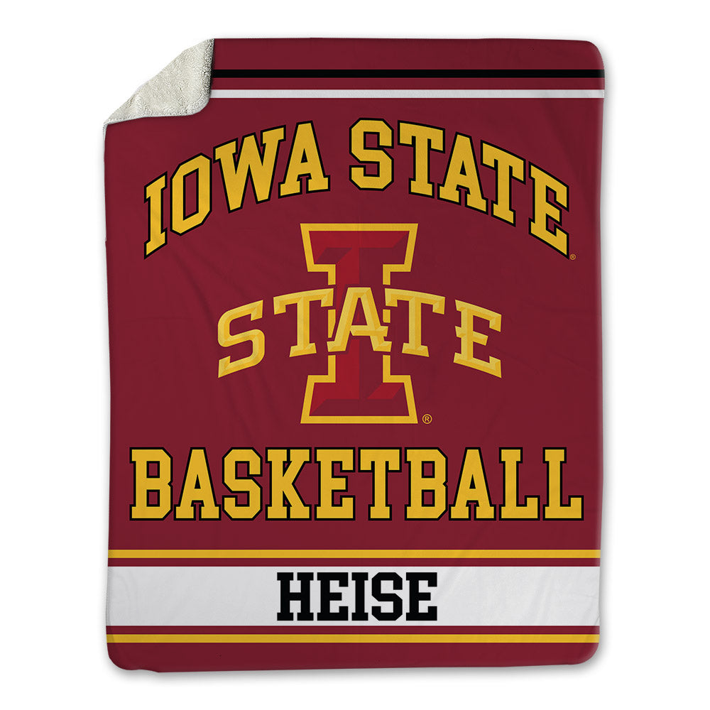 Iowa State - NCAA Men's Basketball : Nate Heise - Blanket-0