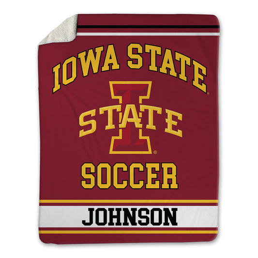 Iowa State - NCAA Women's Soccer : Gili Johnson - Blanket-0
