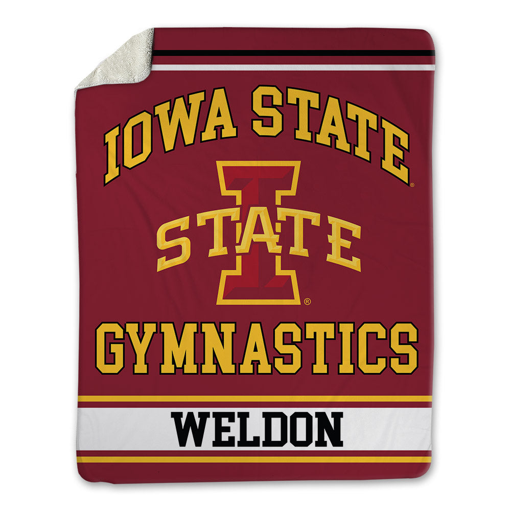 Iowa State - NCAA Women's Gymnastics : Finley Weldon - Blanket-0