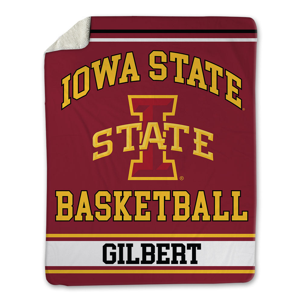 Iowa State - NCAA Men's Basketball : Keshon Gilbert - Blanket-0