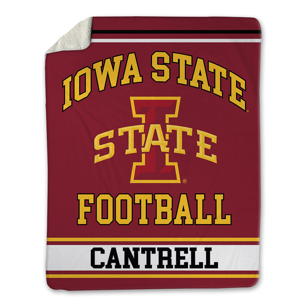 Iowa State - NCAA Football : Major Cantrell - Blanket-0