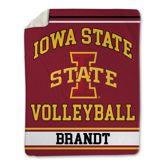 Iowa State - NCAA Women's Volleyball : Morgan Brandt - Blanket-0