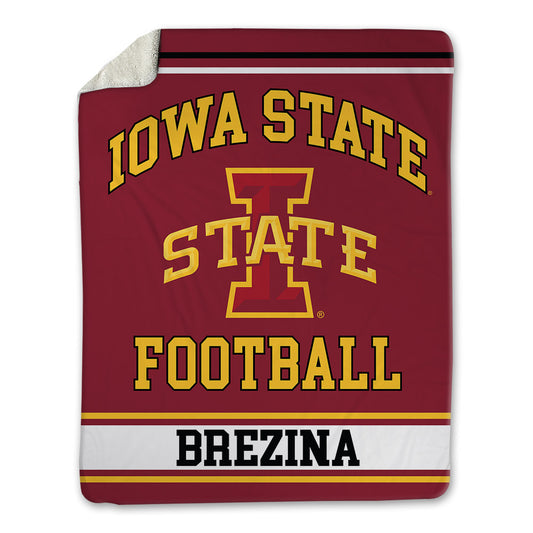 Iowa State - NCAA Football : Cael Brezina - Blanket-0