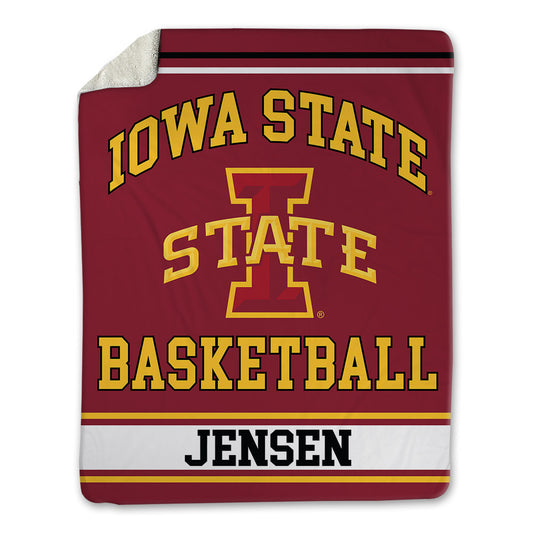 Iowa State - NCAA Women's Basketball : Freya Jensen - Blanket-0