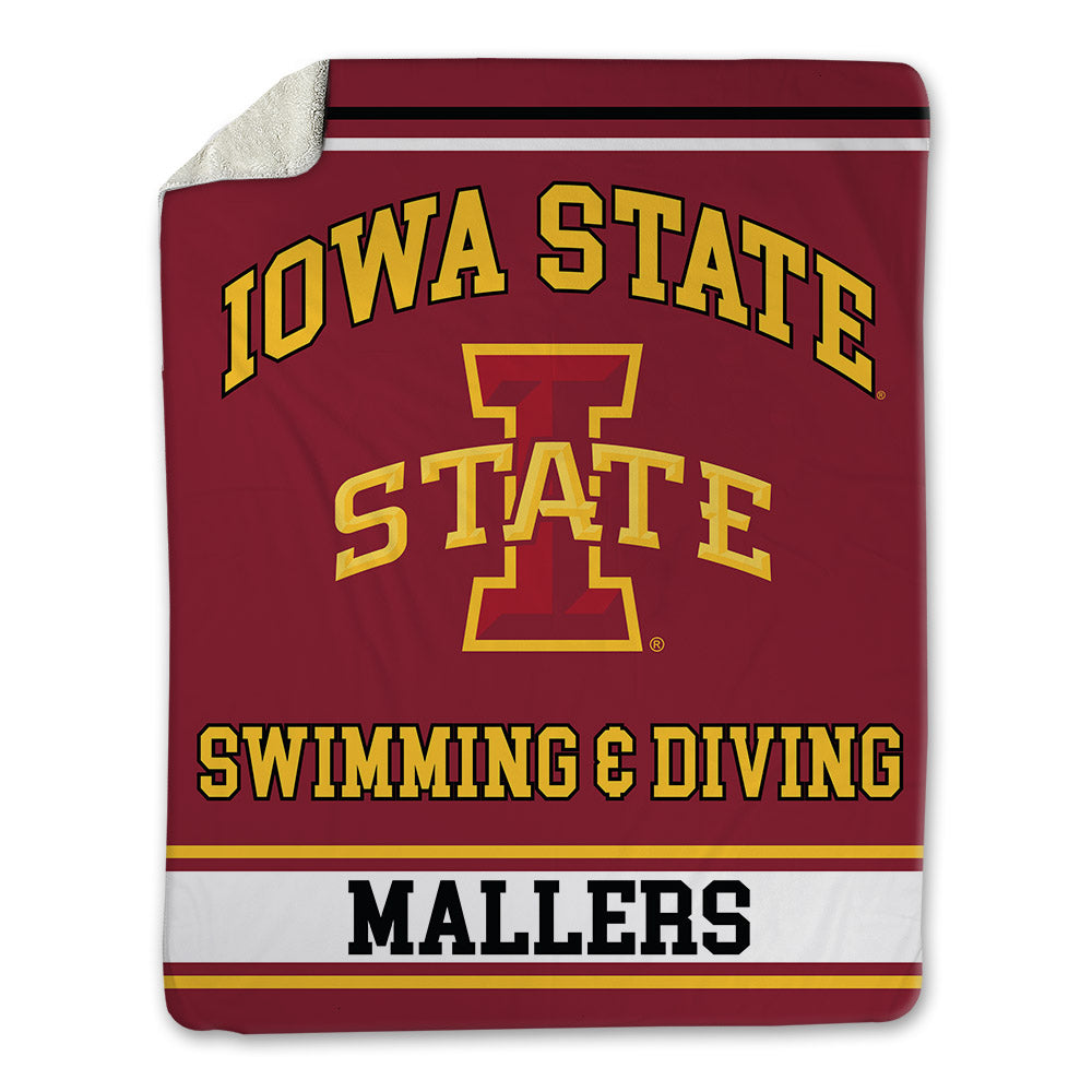 Iowa State - NCAA Women's Swimming & Diving : Kendall Mallers - Blanket-0