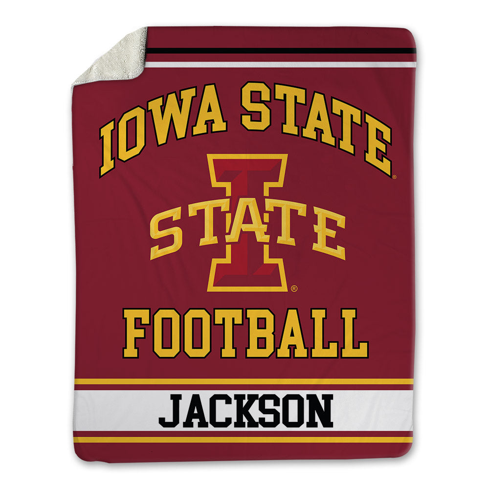 Iowa State - NCAA Football : Angelo Jackson - Blanket-0
