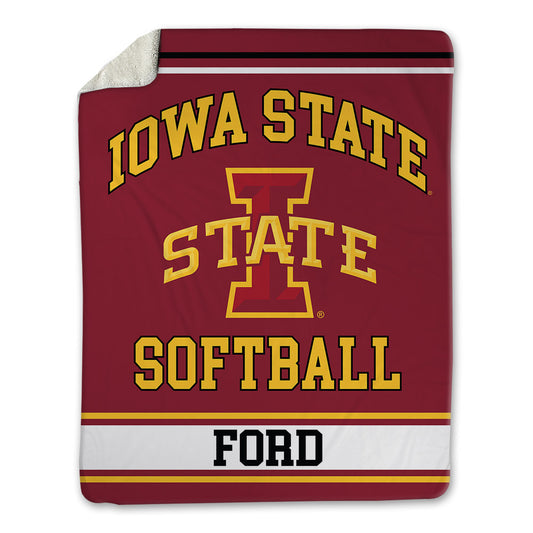 Iowa State - NCAA Softball : Karlee Ford - Blanket-0