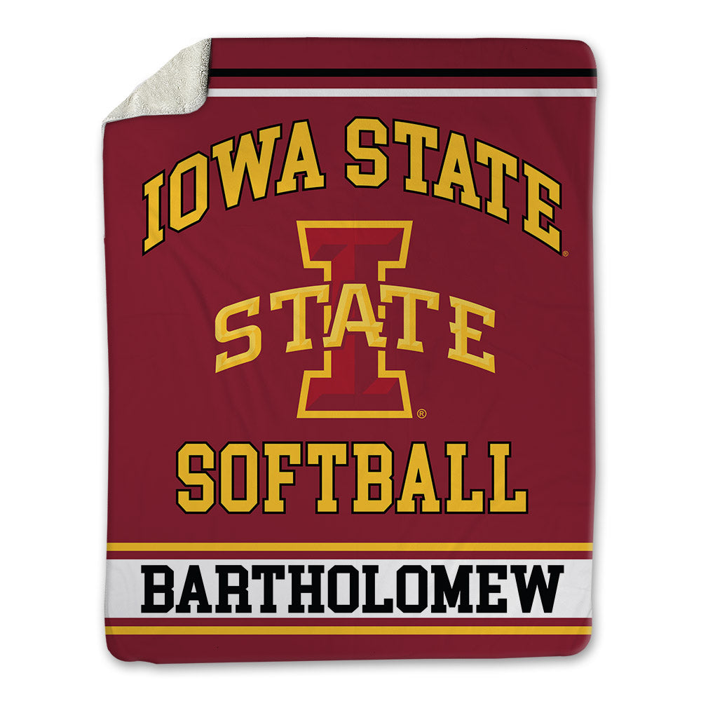Iowa State - NCAA Softball : Reagan Bartholomew - Blanket-0