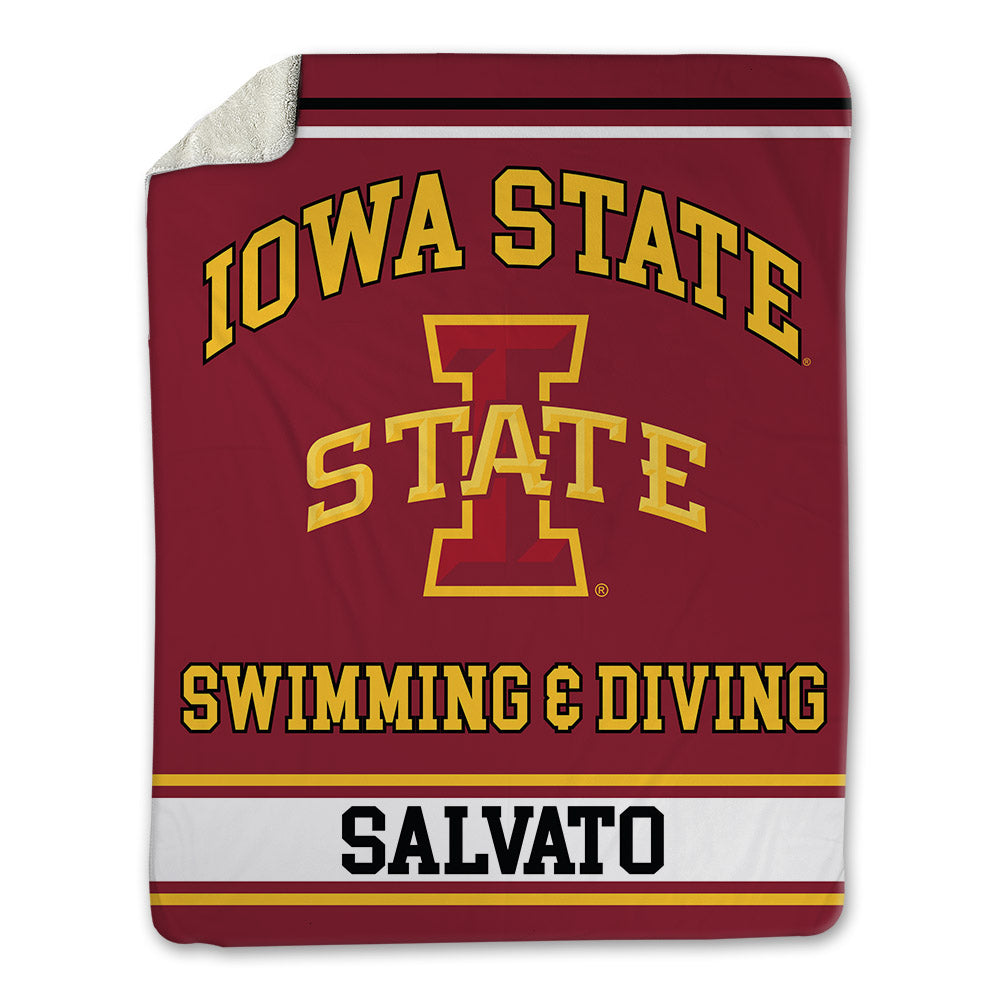 Iowa State - NCAA Women's Swimming & Diving : Sofia Salvato - Blanket-0